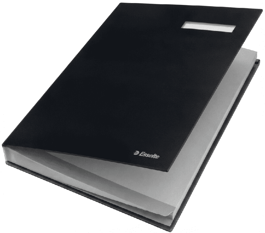 Esselte Signature Book Fsc Black 621061